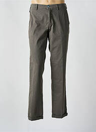 Pantalon chino tissage popeline taille normale vert MASON'S homme