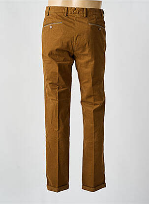 Pantalon chino tissage popeline taille normale jaune MASON'S homme