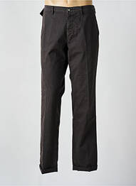 Pantalon chino tissage popeline taille normale gris MASON'S homme