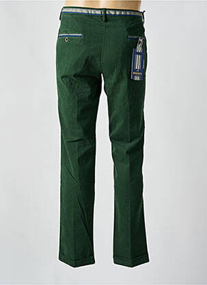 Pantalon chino tissage popeline taille normale vert MASON'S homme