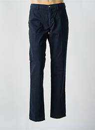 Pantalon chino tissage popeline taille normale bleu MASON'S homme