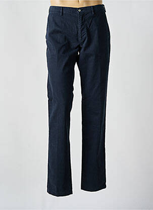Pantalon chino tissage popeline taille normale bleu MASON'S homme