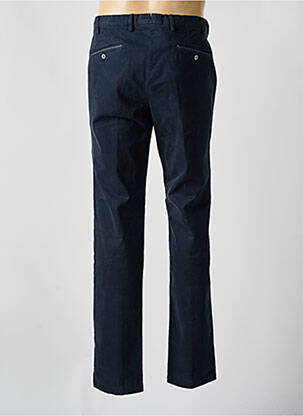 Pantalon chino tissage popeline taille normale bleu MASON'S homme