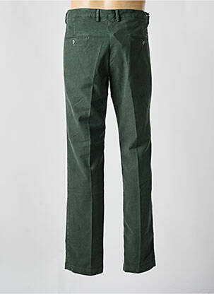 Pantalon chino tissage chiné taille normale vert MASON'S homme