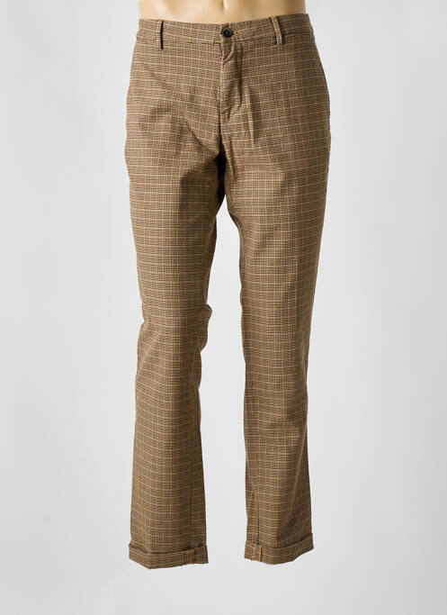 Pantalon chino marron MASON'S pour homme