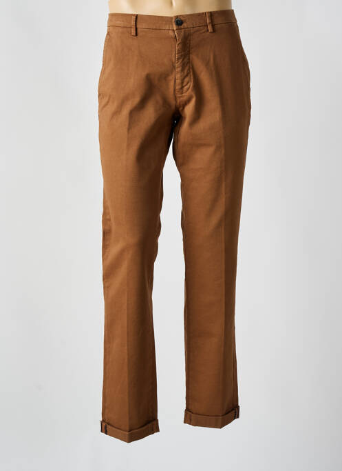 Pantalon chino marron fonce MASON'S pour homme