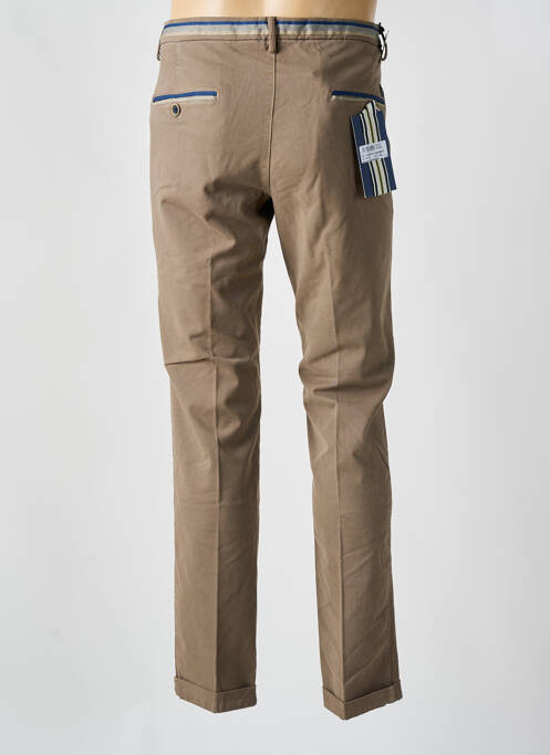 Pantalon chino marron MASON'S pour homme