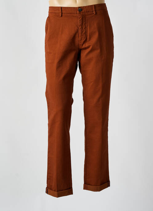 Pantalon chino orange MASON'S pour homme
