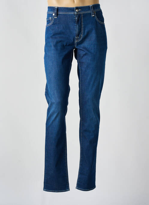 Jeans coupe slim bleu TRAMAROSSA pour homme