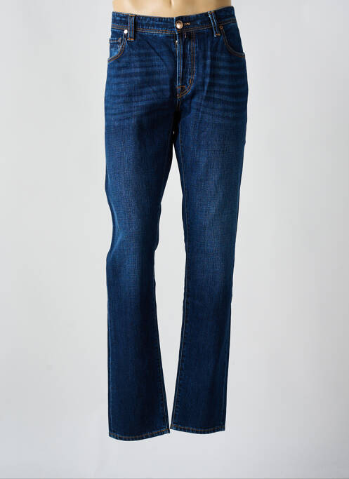 Jeans coupe slim bleu TRAMAROSSA pour homme