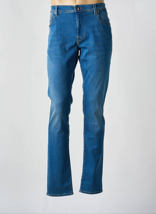 Jeans coupe slim bleu TRAMAROSSA pour homme