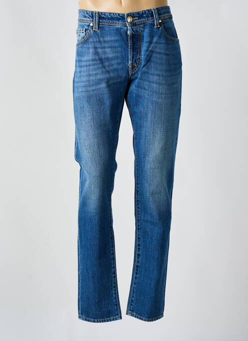 Jeans coupe slim bleu TRAMAROSSA pour homme