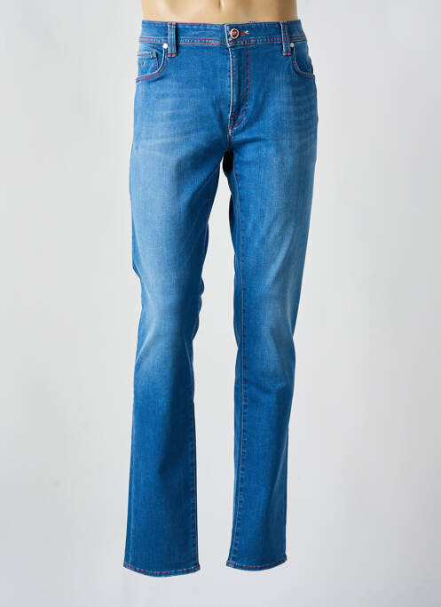 Jeans coupe slim bleu TRAMAROSSA pour homme