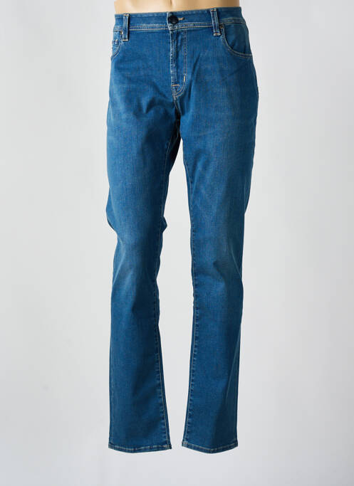 Jeans coupe slim bleu TRAMAROSSA pour homme