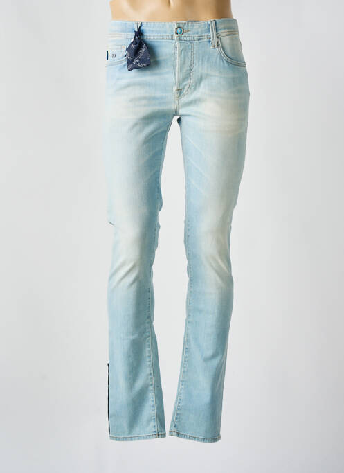 Jeans coupe slim bleu TRAMAROSSA pour homme