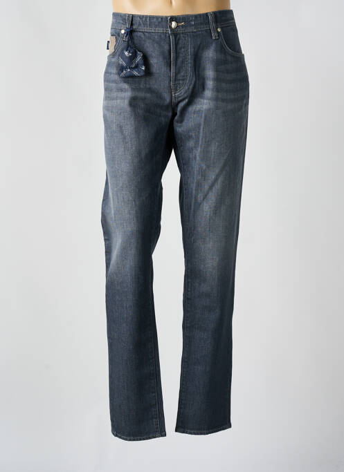 Jeans coupe slim gris TRAMAROSSA pour homme