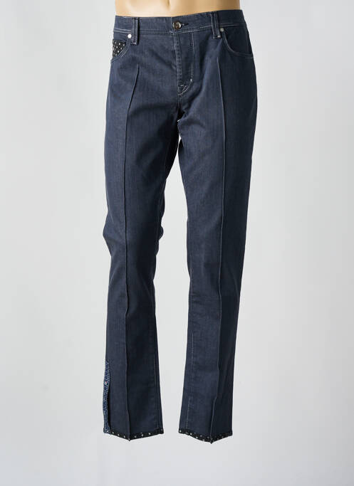 Jeans coupe slim gris TRAMAROSSA pour homme