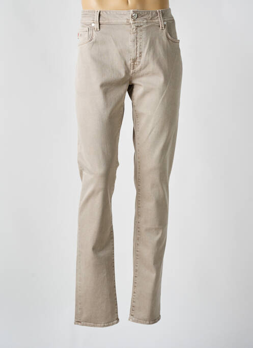 Pantalon droit beige TRAMAROSSA pour homme