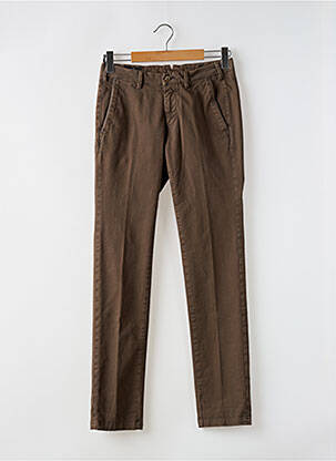 Pantalon chino poches marron MASON'S homme