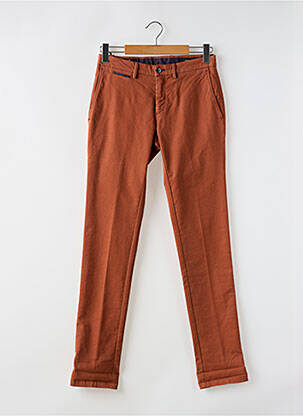 Pantalon chino poches orange MASON'S homme