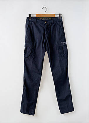 Pantalon cargo coupe droite noir AERONAUTICA homme