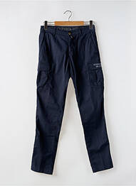 Pantalon cargo coupe droite noir AERONAUTICA homme