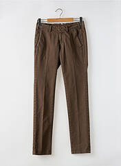 Pantalon chino marron MASON'S pour homme seconde vue