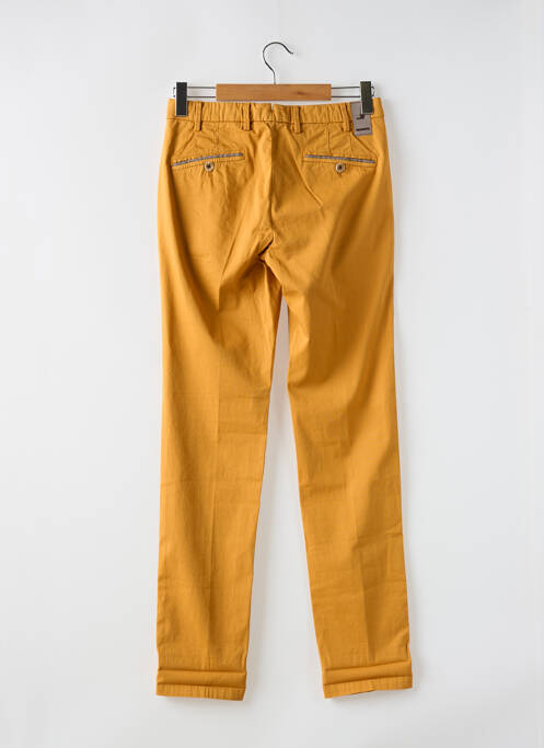 Pantalon chino poches jaune MASON'S homme