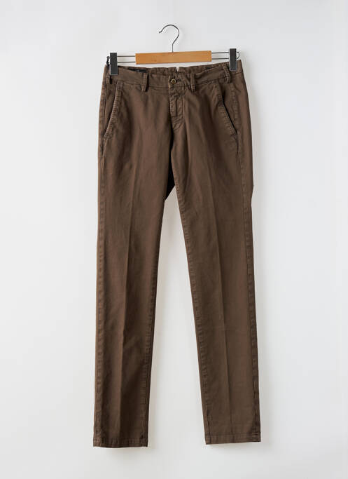 Pantalon chino marron MASON'S pour homme