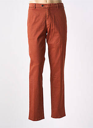 Pantalon chino stretch taille normale orange MMX homme