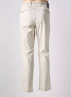 Pantalon chino tissage chiné taille normale beige ROY ROBSON homme