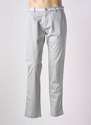Pantalon chino tissage chiné taille basse gris ROY ROBSON homme