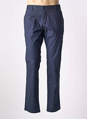 Pantalon chino tissage chiné taille normale bleu ROY ROBSON homme