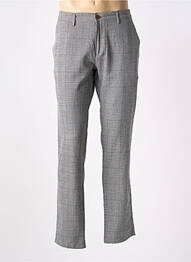 Pantalon slim taille à pinces taille normale gris ROY ROBSON homme