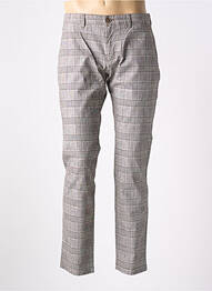 Pantalon chino tissage chiné taille normale marron ROY ROBSON homme