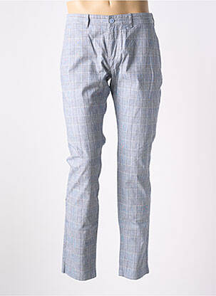 Pantalon chino tissage chiné taille normale bleu ROY ROBSON homme