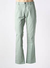 Pantalon chino tissage popeline taille normale vert HUGO BOSS homme