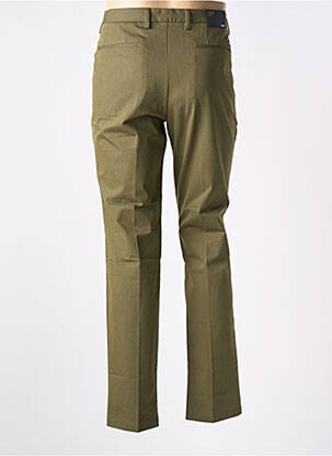 Pantalon chino fermeture zippée sous rabat avec crochet taille normale vert HUGO BOSS homme