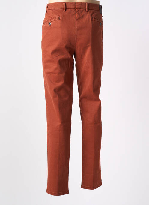 Pantalon chino stretch taille normale orange MMX homme