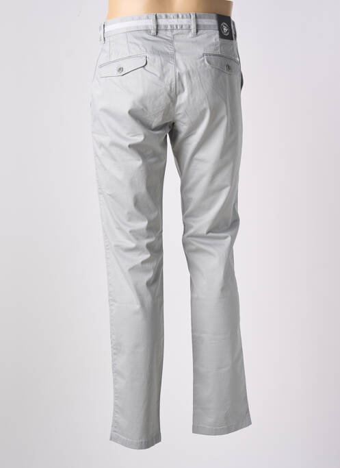 Pantalon chino tissage chiné taille basse gris ROY ROBSON homme