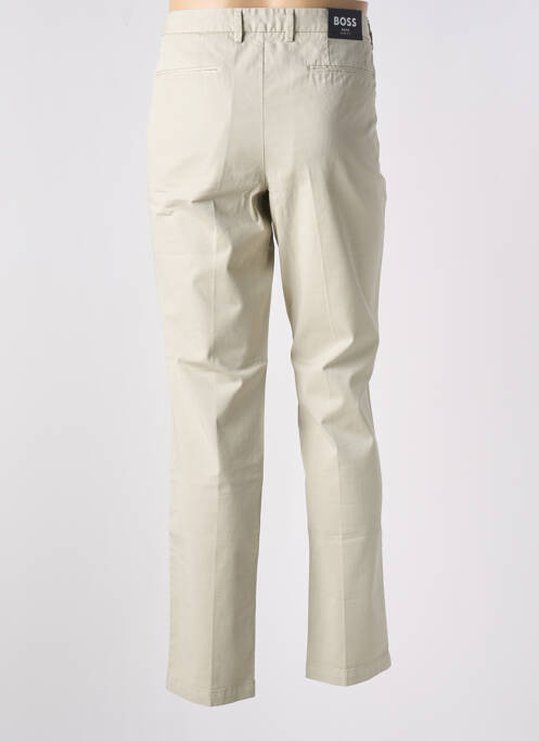 Pantalon chino beige HUGO BOSS pour homme