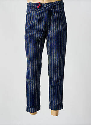 Pantalon 7/8 taille normale taille normale bleu BOB homme