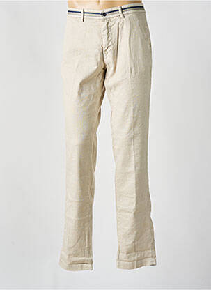 Pantalon chino poches taille normale beige MASON'S homme