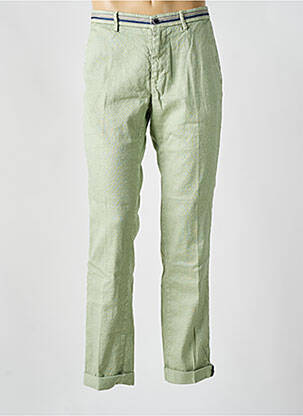 Pantalon chino poches taille normale vert MASON'S homme