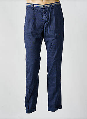 Pantalon chino poches taille normale bleu MASON'S homme