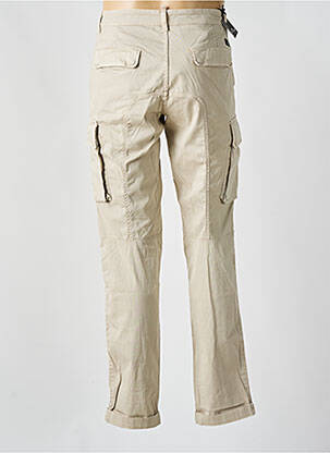Pantalon cargo stretch taille normale beige MASON'S homme
