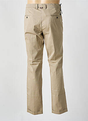 Pantalon chino tissage popeline taille normale beige MASON'S homme