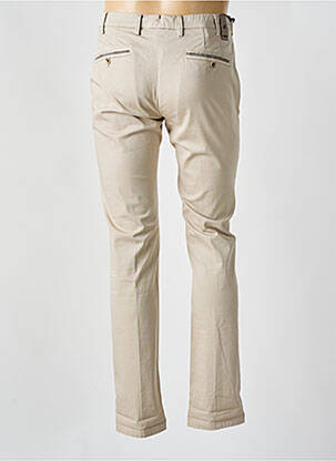 Pantalon chino tissage popeline taille normale beige MASON'S homme