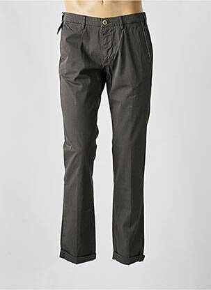 Pantalon chino tissage popeline taille normale gris MASON'S homme