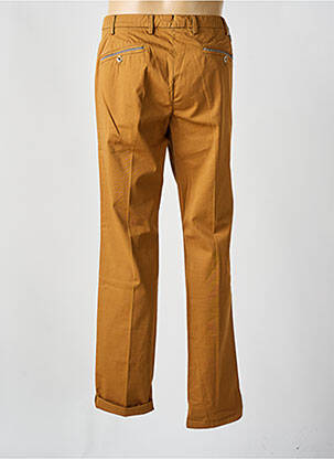 Pantalon chino tissage popeline taille normale jaune MASON'S homme